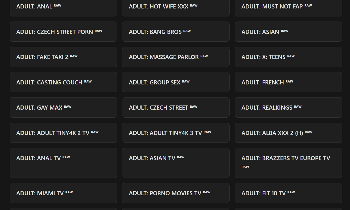 adult tv streaming